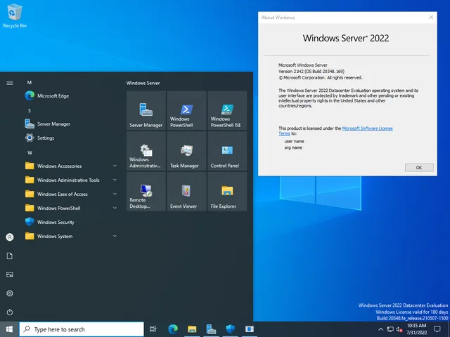 Suporte e consultoria Windows Server 2022 para infraestrutura de servidores em empresas de Curitiba
